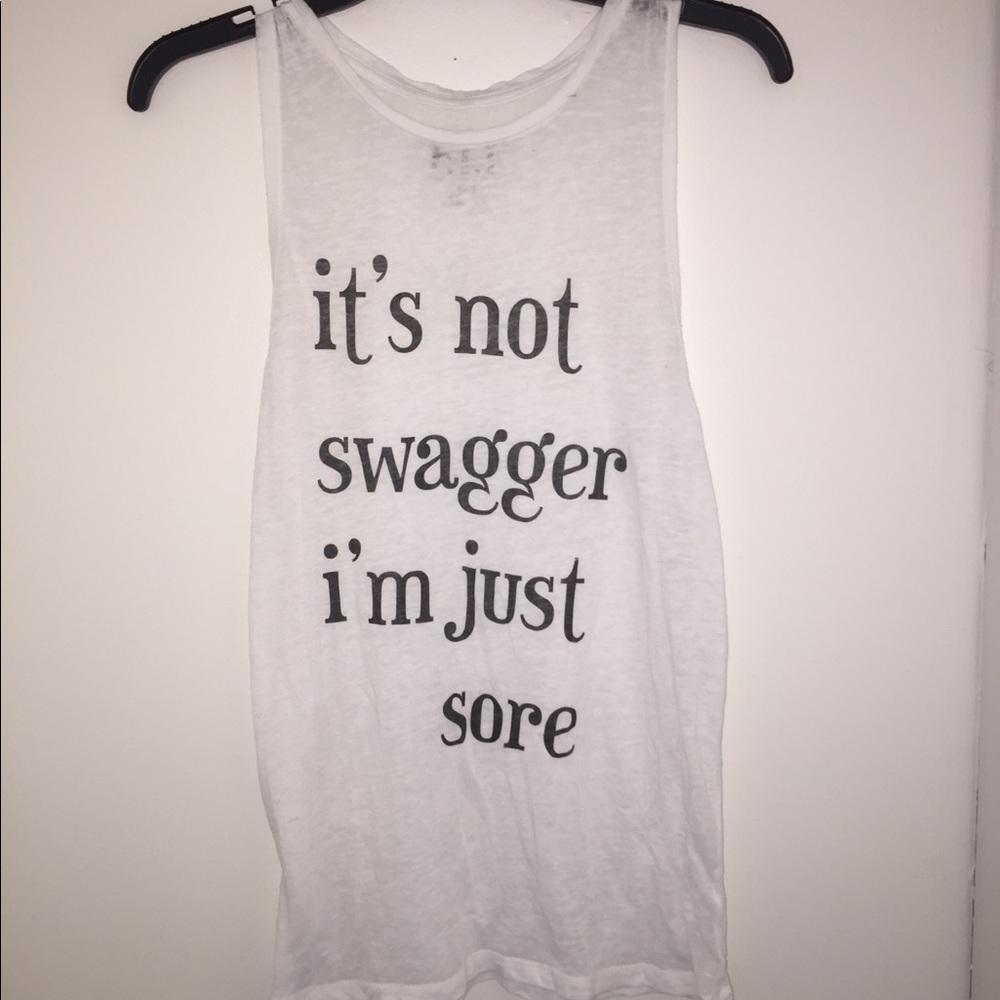 F.I.T. White Tank Top